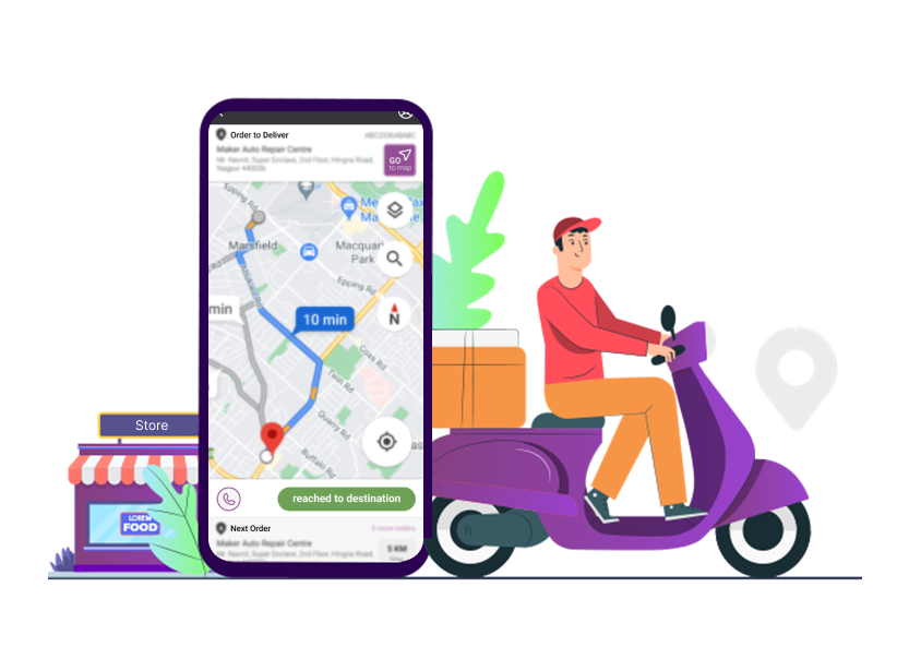 Delivery Boy Rider Software